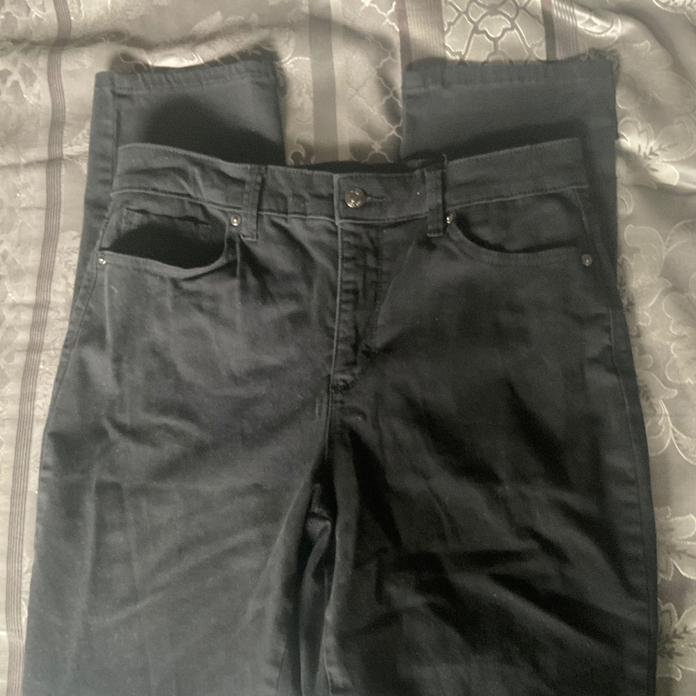Gloria Vanderbilt size 8 women black jeans